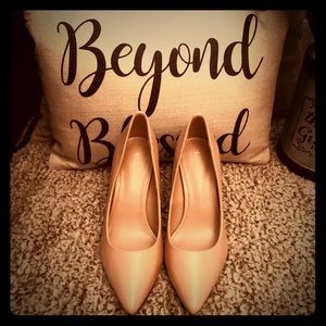 New “BCBG Heidi Pump” Blush Leather